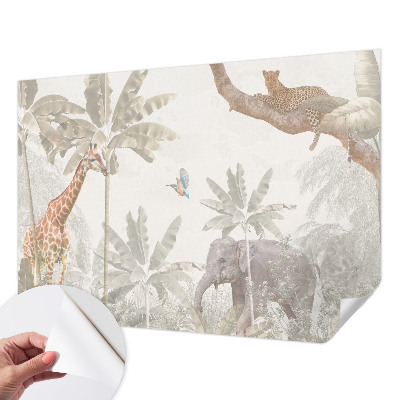 3D fototapet Tropisk oas