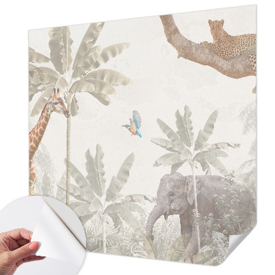 3D fototapet Tropisk oas