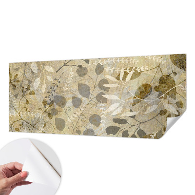 Fototapet barnrum Kvistblad