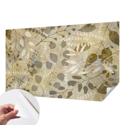 Fototapet barnrum Kvistblad