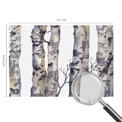 Fototapet för barn Aspskog