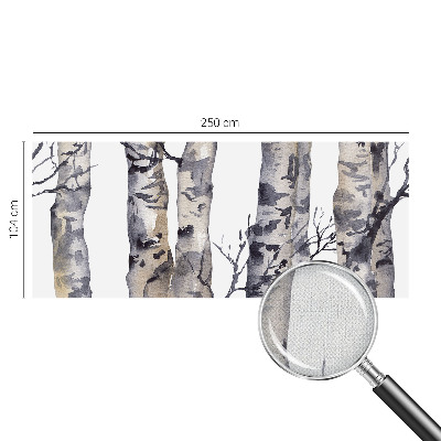 Fototapet för barn Aspskog