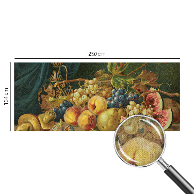 Peel and stick fototapet med ett fruktigt motiv