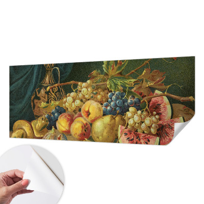Peel and stick fototapet med ett fruktigt motiv