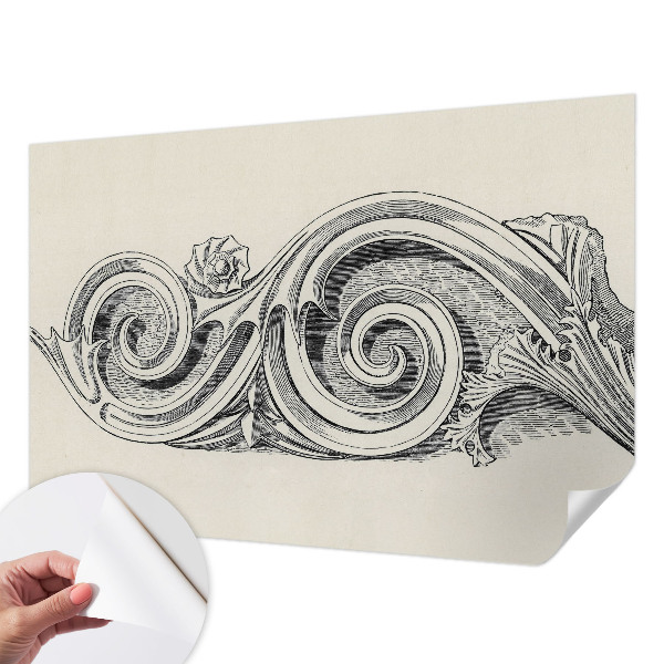 Självhäftande fotovägg Växtprydnad