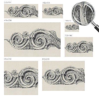 Självhäftande fotovägg Växtprydnad