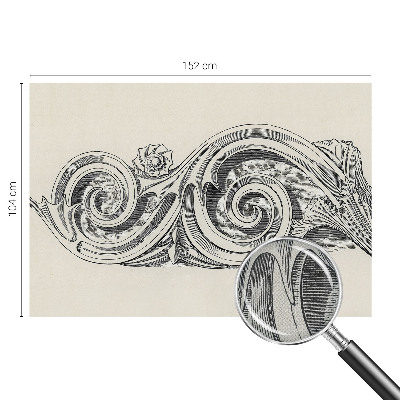 Självhäftande fotovägg Växtprydnad