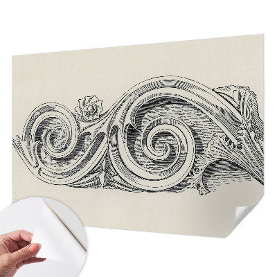 Självhäftande fotovägg Växtprydnad