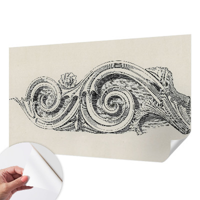 Självhäftande fotovägg Växtprydnad