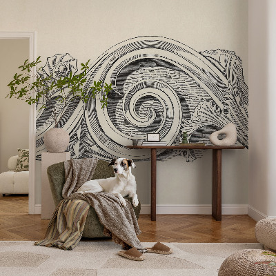 Självhäftande fotovägg Växtprydnad