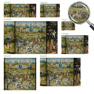 3D fototapet Den hemliga trädgården