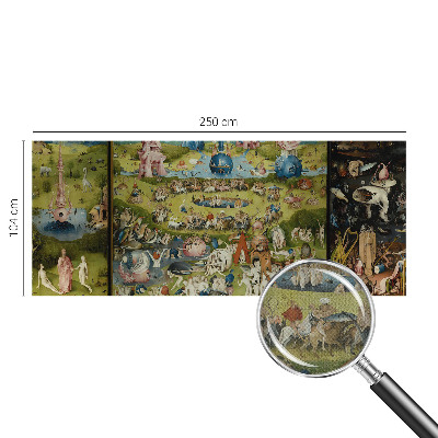 3D fototapet Den hemliga trädgården