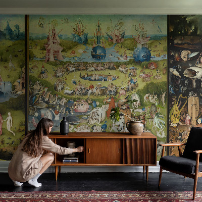 3D fototapet Den hemliga trädgården