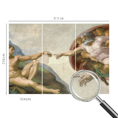 Fototapet barn Andlig kontakt