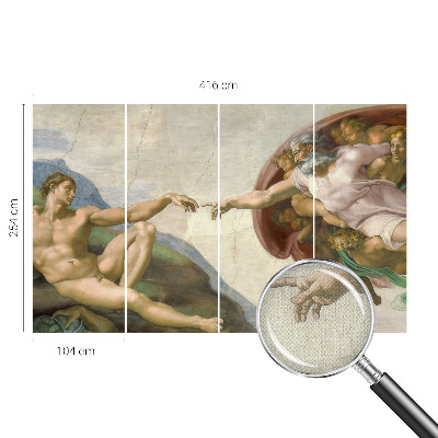 Fototapet barn Andlig kontakt