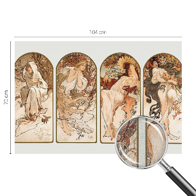 Fototapet barnrum Kvinnors porer