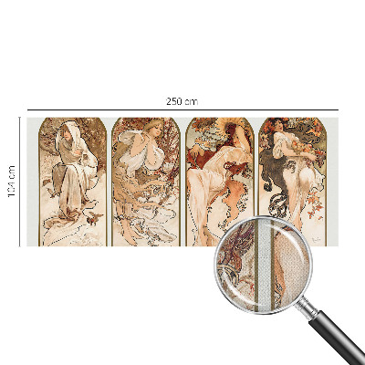 Fototapet barnrum Kvinnors porer