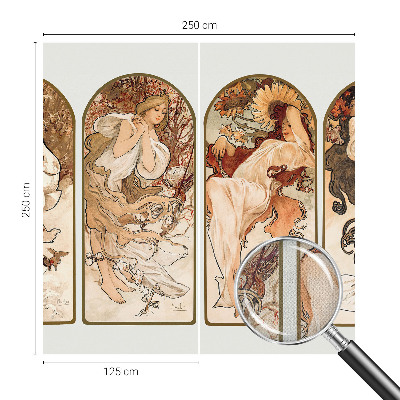 Fototapet barnrum Kvinnors porer