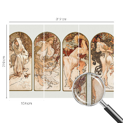 Fototapet barnrum Kvinnors porer