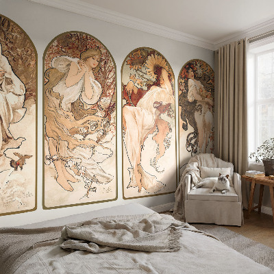 Fototapet barnrum Kvinnors porer