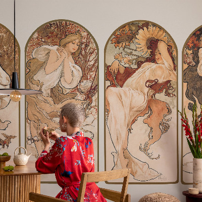 Fototapet barnrum Kvinnors porer