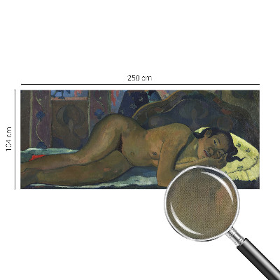 Självhäftande fotovägg med motiv av en exotisk fridfull scen