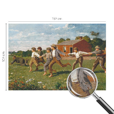 Självhäftande fotovägg Glädjefylld kul