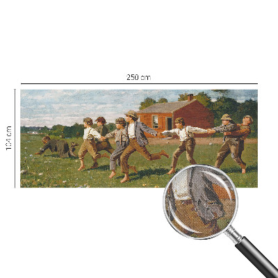 Självhäftande fotovägg Glädjefylld kul