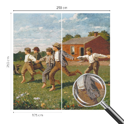 Självhäftande fotovägg Glädjefylld kul