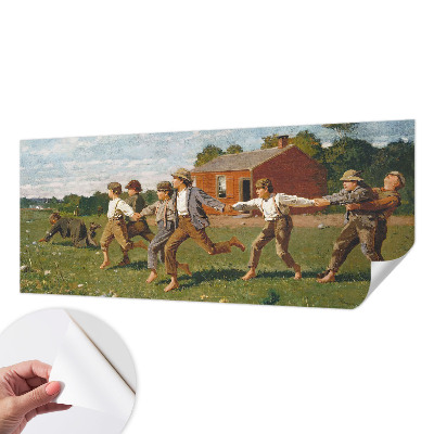 Självhäftande fotovägg Glädjefylld kul