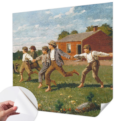 Självhäftande fotovägg Glädjefylld kul