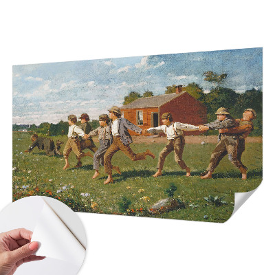 Självhäftande fotovägg Glädjefylld kul