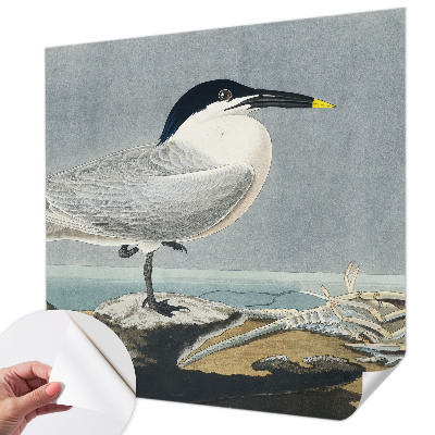 Fototapet barn med ett elegant ornitologiskt motiv