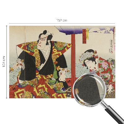 Peel and stick fototapet med motiv av japansk teater