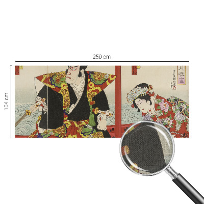 Peel and stick fototapet med motiv av japansk teater