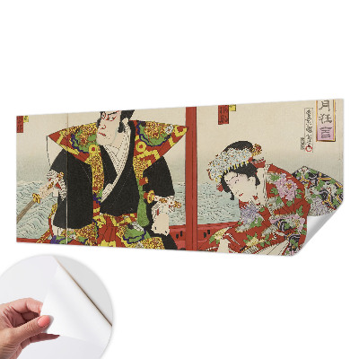 Peel and stick fototapet med motiv av japansk teater