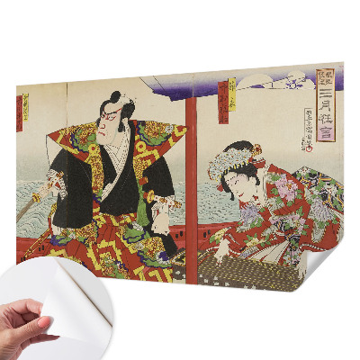 Peel and stick fototapet med motiv av japansk teater