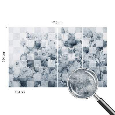 Fototapet barn Lotusblommor