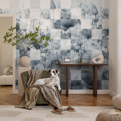 Fototapet barn med motiv av lotusblommor