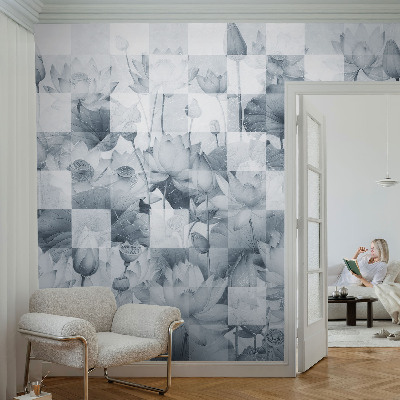Fototapet barn med motiv av lotusblommor