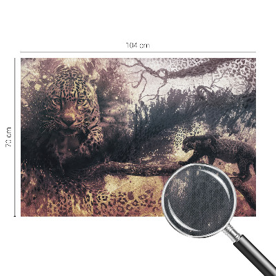 Fototapet för barn Skogstema