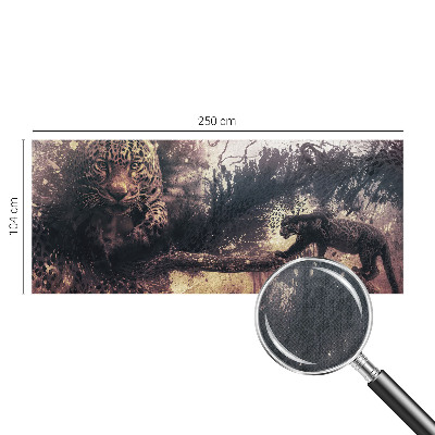 Fototapet för barn Skogstema