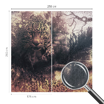 Fototapet för barn Skogstema