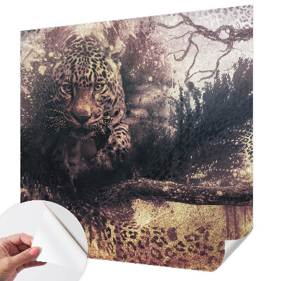 Fototapet för barn Skogstema