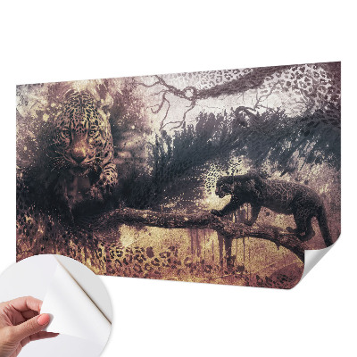 Fototapet för barn Skogstema