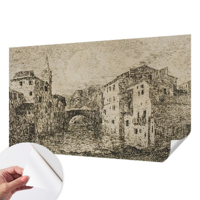 Fototapet barn Stadspanorama