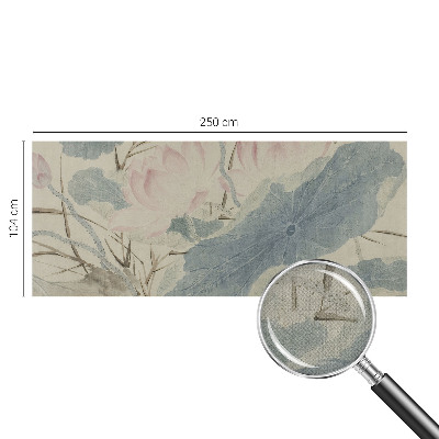 Fototapet barnrum Lotusblad