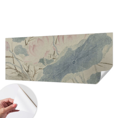 Fototapet barnrum Lotusblad