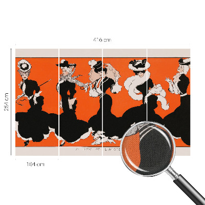 Fototapet för barn Damkläder