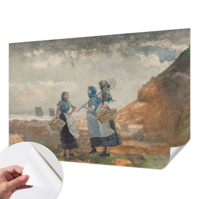 Självhäftande fototapet En lugn kust